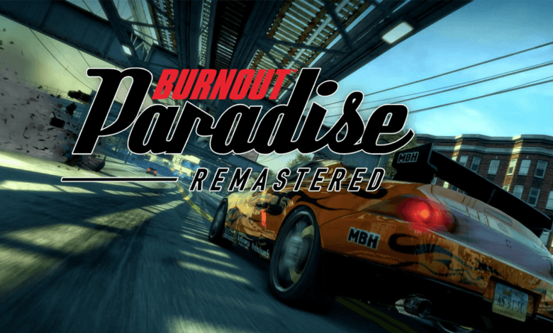 Burnout Paradise Remastered Thumbnail Logo